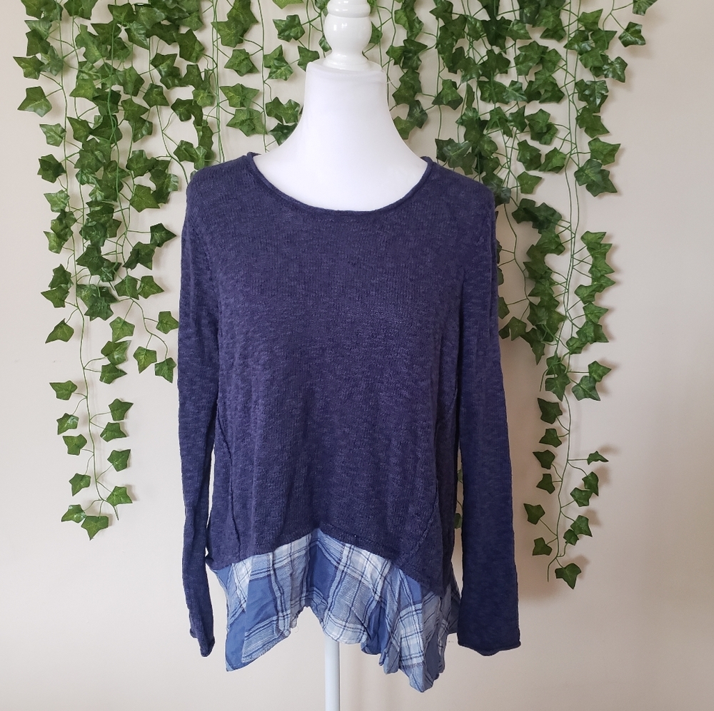 Cloud Chaser Asymmetric Long Sleeve